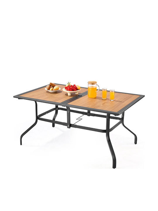 Wooden Masa CAFE 150x96cm