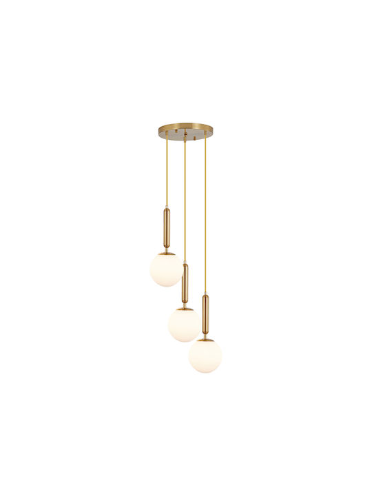 Braytron Pendant Light Gold with Socket G9
