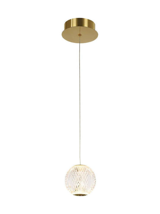 Italux Pendant Light Gold 120x120cm