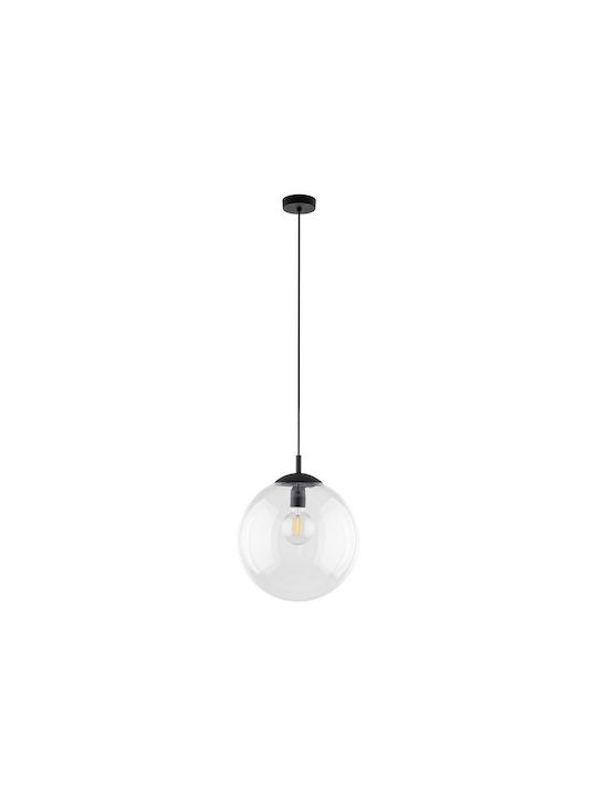 TK Lighting Висящо Осветително Тяло Прозрачен с Цокъл E27 35x35см.