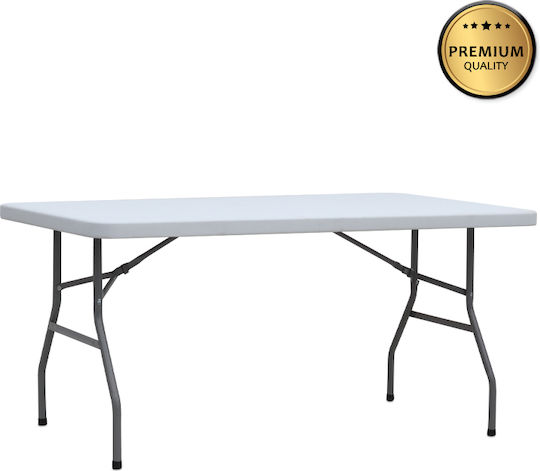 Garten- und Terrassentische Catering Capri Zusammenklappbar 152x76x74 Weiß des Eises Garten- und Terrassentische Catering Capri Zusammenklappbar 152x76x74 Weiß des Eises