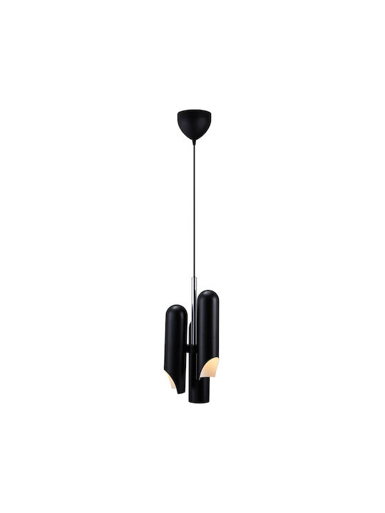 Nordlux Hängelampe Schwarz mit Fassung GU10