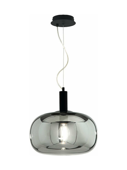 Ondaluce Pendant Light Black with Socket E27 20cm