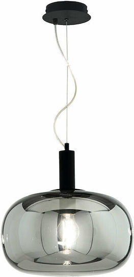 Ondaluce Hängelampe Schwarz mit Fassung E27 20cm.