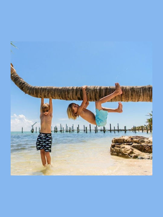 Boardies Παιδικό Μαγιό Μπλούζα Μαύρη