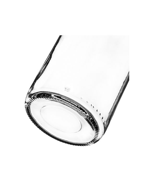 Kadax Kadax Glas Wasserflasche Mit Schraubdeckel Transparent 1000ml