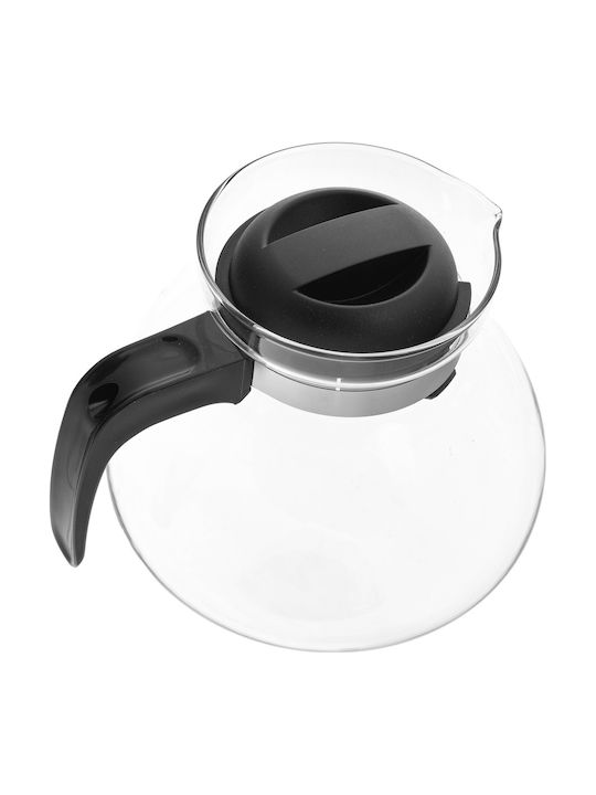Kadax Kadax Glas-Teekanne Schwarz 1700ml