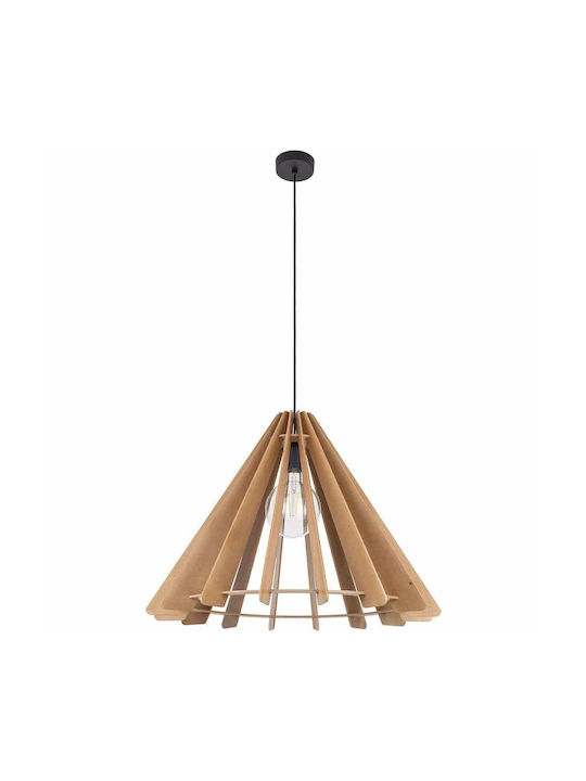 TK Lighting Pendant Light Beige with Socket E27 64x180cm