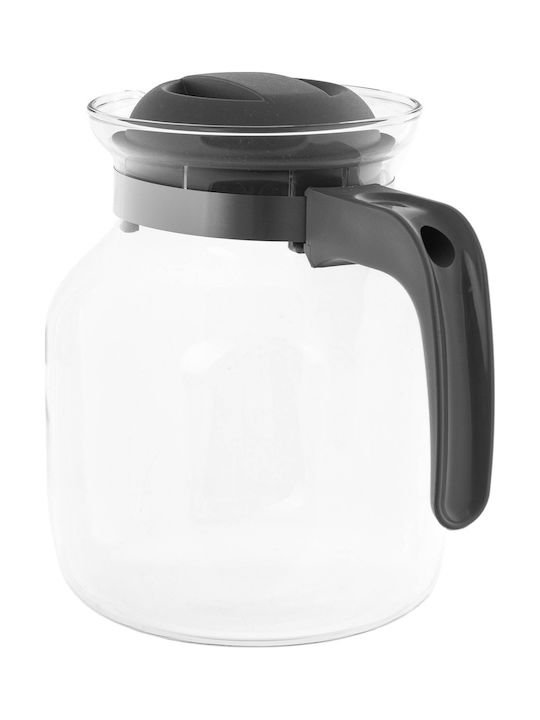 Kadax Glas Teekanne Grau 1500ml