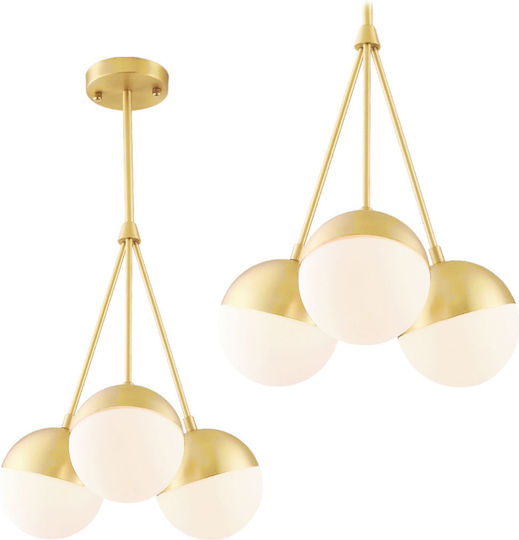Toolight Κρεμαστό Φωτιστικό Χρυσό Toolight Κρεμαστό Φωτιστικό Χρυσό