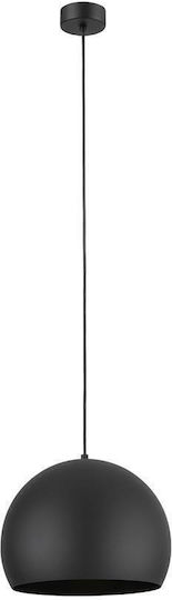 TK Lighting Κρεμαστό Φωτιστικό Μαύρο 27x27εκ.