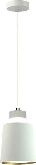 V-TAC VT-7333 Pendant Light White 19x13x24cm