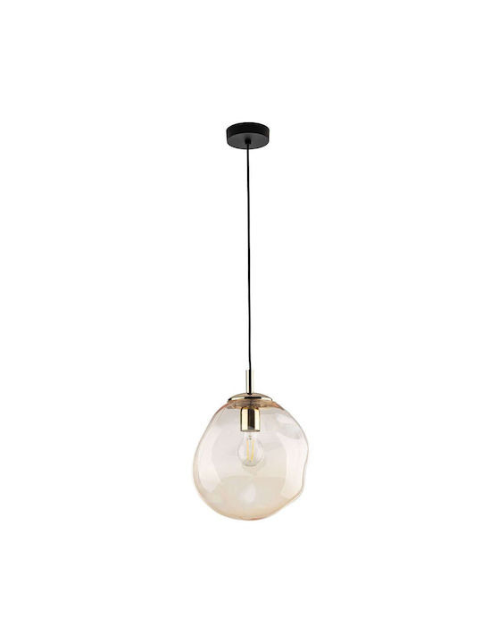 TK Lighting Pendant Light Yellow 25cm