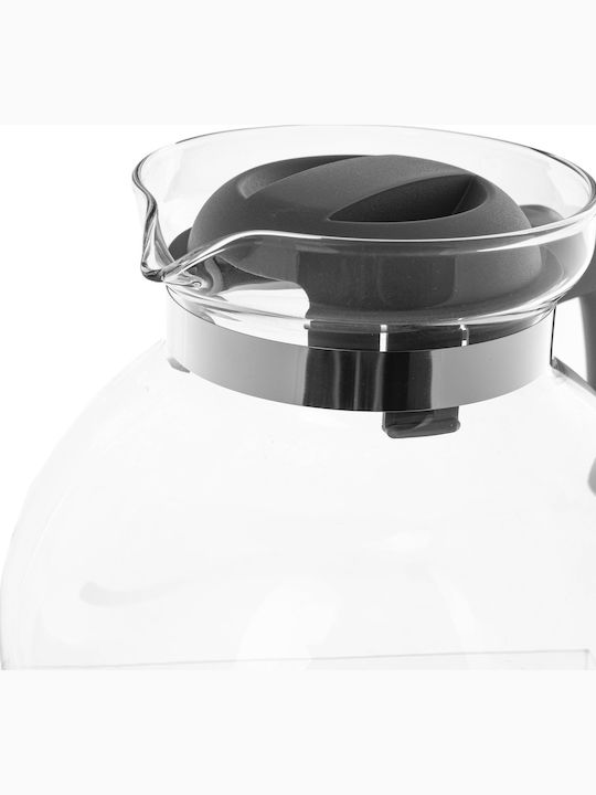 Kadax Glass Teapot Gray 1700ml