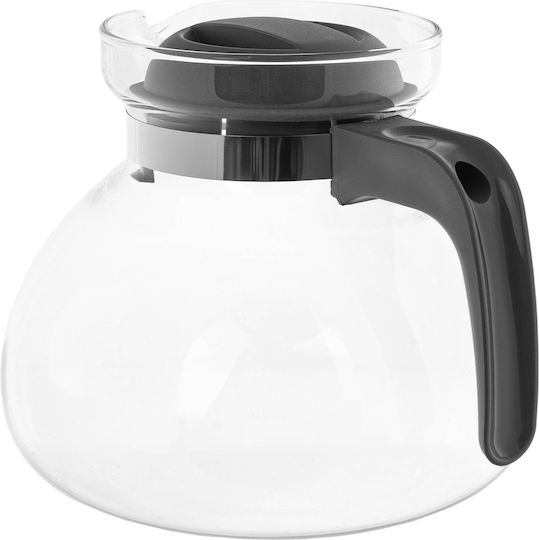 Kadax Чайник Стъклен Сив 1700ml