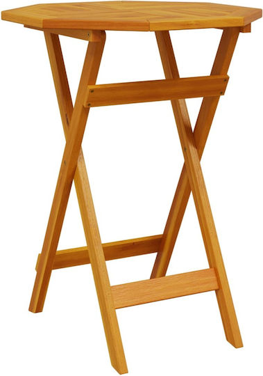 Foldable Garden Table 60x60x75 cm Acacia