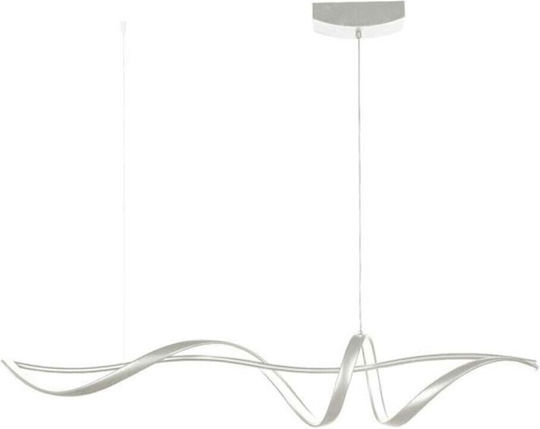 Atman LED Κρεμαστό Φωτιστικό Λευκό 120x31εκ. Atman LED Κρεμαστό Φωτιστικό Λευκό 120x31εκ.