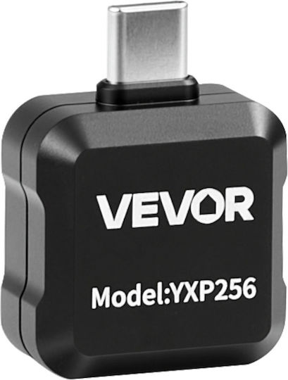 Vevor KDSRCXY256191R3H6001V9 Θερμοκάμερα με Οθόνη 1.42" για Θερμοκρασίες από 20°C έως 550°C για Κινητό Android