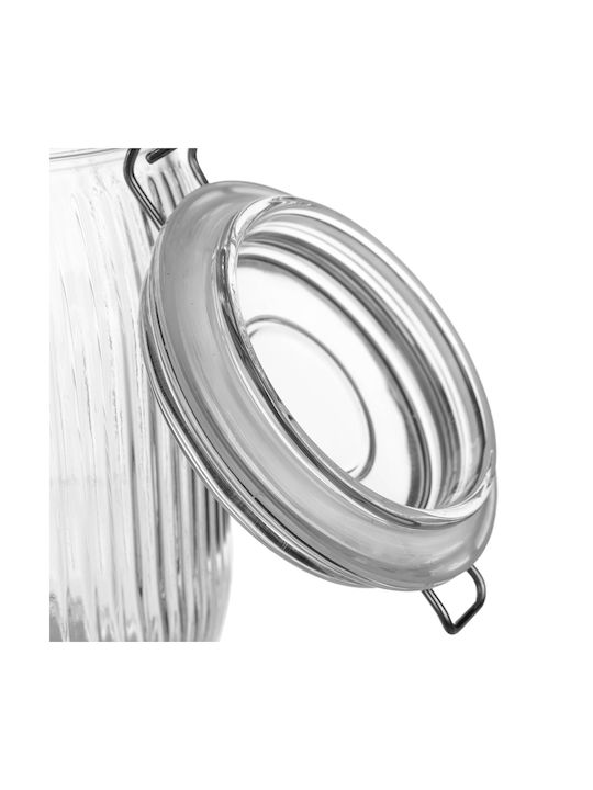 Glass Container Lid 500 Ml 3 Pcs