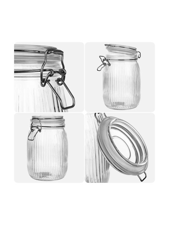 Glass Container Lid 950 Ml 1 Pc