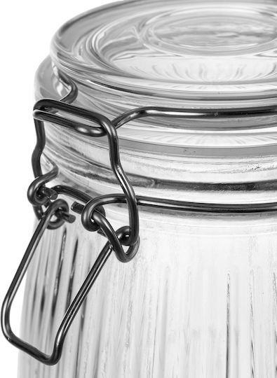 Glass Container Lid 950 Ml 3 Pcs