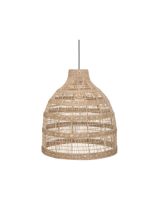 A-S Seav Adjustable Pendant Light Beige Boho with Socket E27 45x50cm