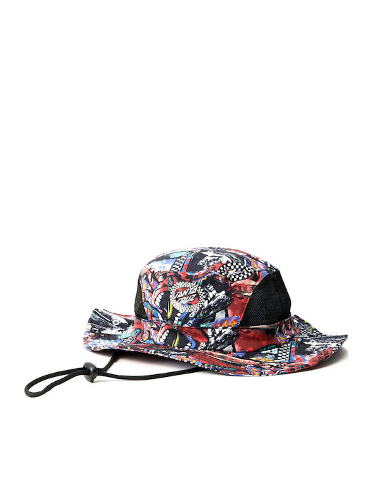 Santa Cruz Stoffart Herrenhut Bucket Mehrfarbig