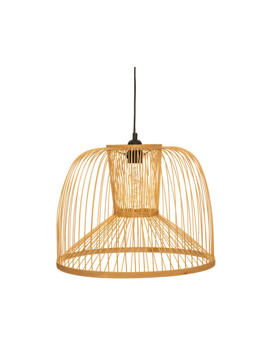 Adjustable Pendant Light Brown with Socket E27 39.5x39.5x30cm