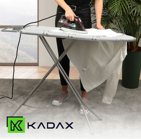 Kadax Kadax Bügelbrett Für Dampfbügeleisen Zusammenklappbar 110x30cm