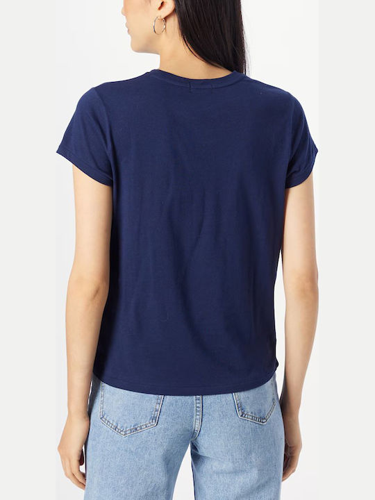 Crewneck Γυναικείο T-shirt Cruise Navy