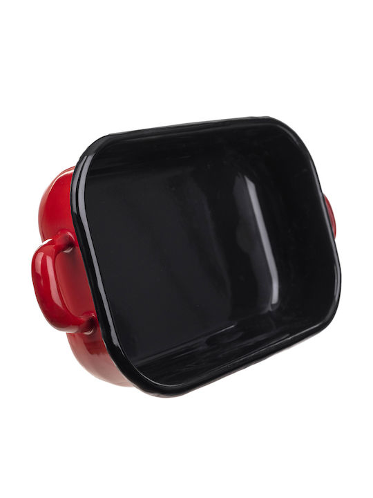 Kadax Oven Baking Pan from Stainless Steel with Enamel Coating