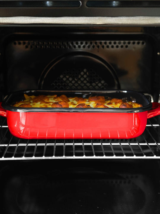 Kadax Oven Baking Pan from Stainless Steel with Enamel Coating