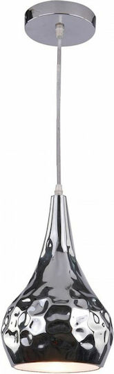 V-TAC Pendant Light Silver 18cm