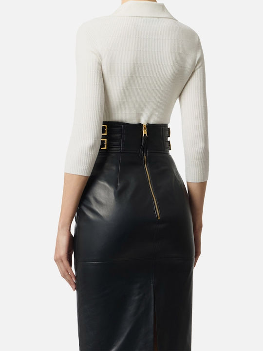 Elisabetta Franchi Bluse White