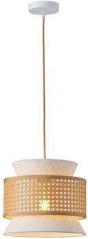Eurolamp Isla Висящо Таванно Осветително Тяло Бежово 26x126x126см Eurolamp Isla Висящо Таванно Осветително Тяло Бежово 26x126x126см
