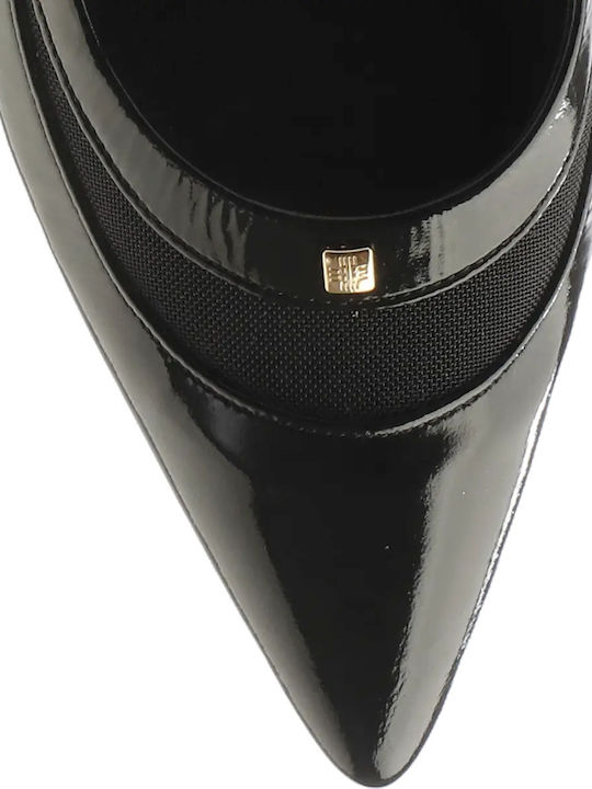 Damen Ballerinas Slingback in Schwarz