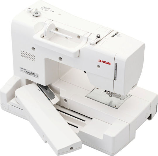 Janome Professionelle Nähmaschine Weiß