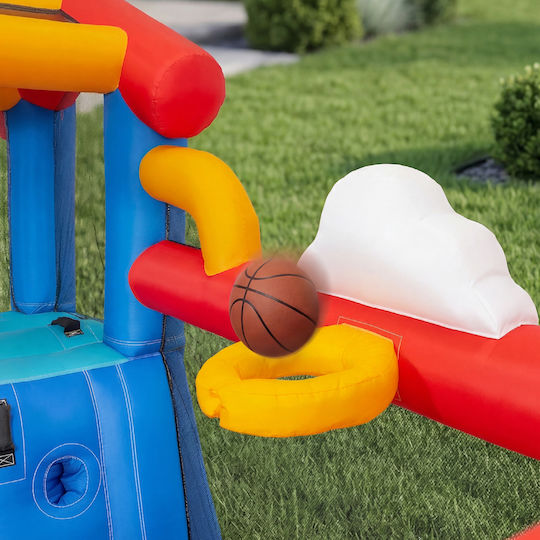Kindii Aufblasbares Play & Fun mit Rutsche für 3-10 Jahre