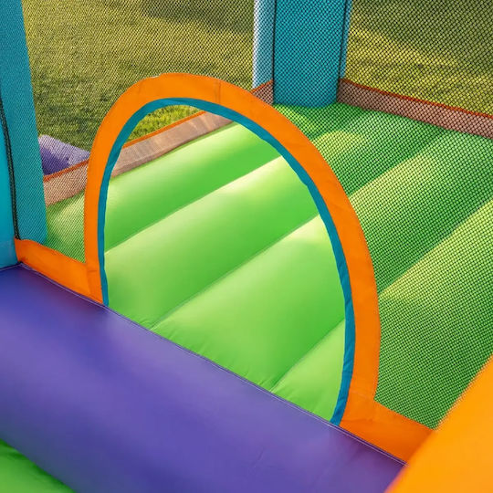 Kindii Saltea Gonflabilă Run & Fun Cu Tobogan Pentru 3+ Ani