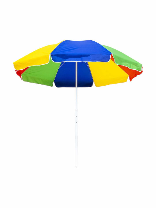Floor Umbrella Metal Multicolour 3x2.6m