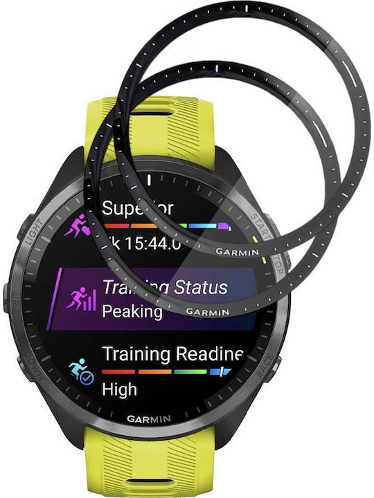 Techsuit Nano Flex Vollflächig Gehärtetes Glas Für Garmin Forerunner 965 2Stück