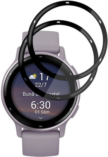 Techsuit Nano Flex Закалено Стъкло За Цялото Лице За Garmin Vivoactive 5 2 Бр