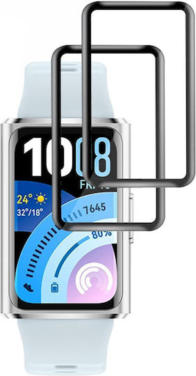 Techsuit Nano Flex Full Face Tempered Glass pentru Huawei Band 11 Pro 2 bucăți