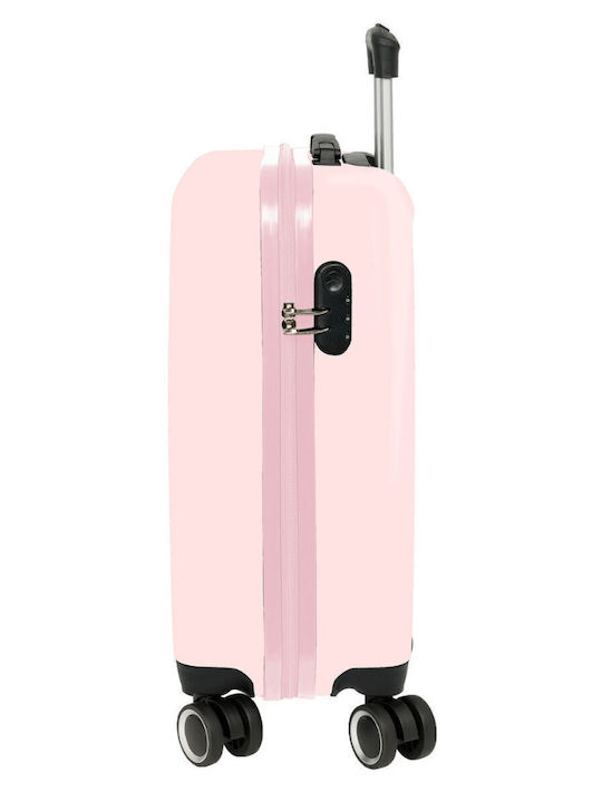 Minnie Mouse Trolley Βαλίτσα Καμπίνας Ρόδες 57cm Ροζ Baby
