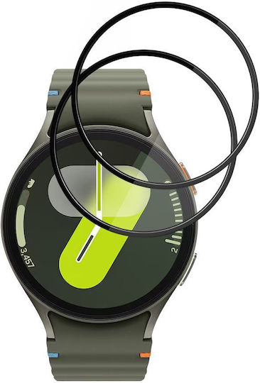 Techsuit Nano Flex Full Face Tempered Glass Pentru Galaxy Watch7 44mm 2 Bucăți