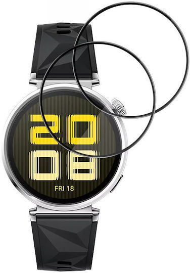 Techsuit Nano Flex Full Face Tempered Glass for Huawei Watch GT 2 Pieces