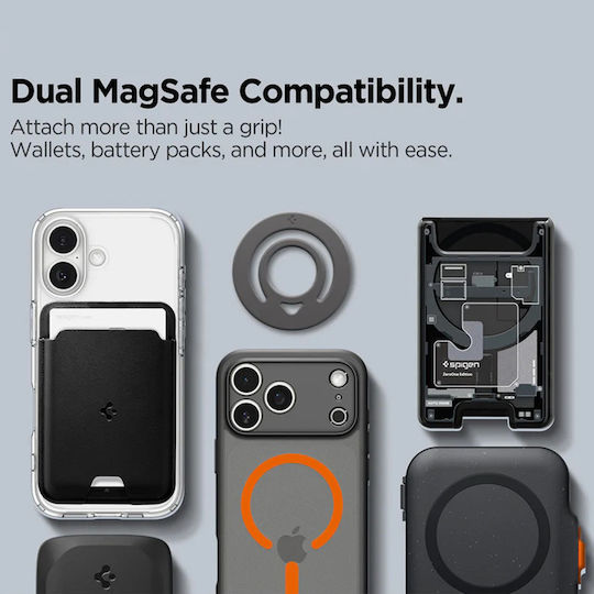 Spigen Ring-Halter für Handy in Hellblau Farbe AMP11368