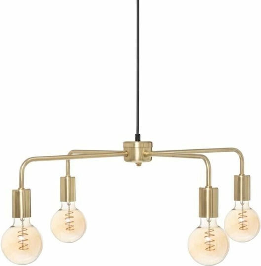 Atmosphera Keli Ceiling Light Gold 69x69cm Atmosphera Keli Ceiling Light Gold 69x69cm