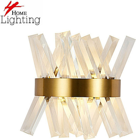 Home Lighting Astra Ceiling Light Gold 25x30x30cm Home Lighting Astra Ceiling Light Gold 25x30x30cm