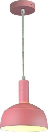 V-TAC Lustră Suspendată Roz 18cm.